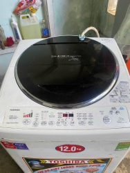 Thanh ly may giat Toshiba 12kg inveter dang su dung tot con moi Ho tro van chuyen bao hanh 3 thang tại Quảng Nam