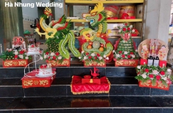 Mâm Quả Cưới đơn giản và đẹp tại Quảng Nam