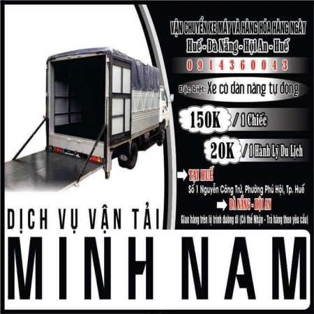 VẬN CHUYỂN XE MÁY & HÀNG HÓA HÀNG NGÀY HUẾ - ĐÀ NẴNG - HỘI AN - HUẾ tại Quảng Nam