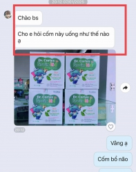 Cốm bổ não Dr Caries Brain Kids tại Quảng Nam