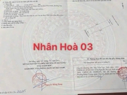 Còn 1 lô duy nhất: Nhân Hoà 3 cạnh công viên gần chợ Miếu Bông (b2.4 lô20) - Hướng: Đông Bắc 100m2 tại Quảng Nam