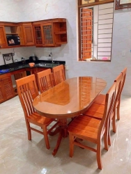  cực rẻ bộ bàn ăn với khung gian bếp thêm xinh tại Quảng Nam