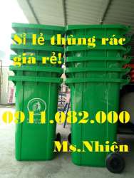 Bán thùng rác 240 lít giá rẻ tại cà mau- lh 0911.082.000- Ms. Nhiên tại Quảng Nam