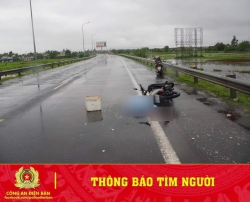 Thông báo Cảnh sát Điều tra vụ tai nạn giao thông trên Quốc lộ 1A tại Quảng Nam