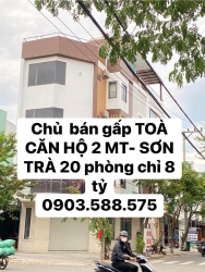 Chủ nhà cần bán gấp 2 căn nhà tầng, 20 phòng chỉ với 8 tỷ tại Quảng Nam