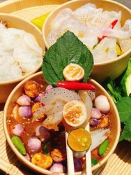 Gỏi Cá Khô Ướt Nam Ô Sứa Ngâm Mắm Nhĩ tại Quảng Nam
