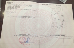 Bán lô góc 2 mặt tiền đường Nguyễn Phúc Tần & Châu Thượng Văn (theo sổ) tại Quảng Nam