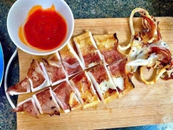 Mực 1 nắng Ăn ngon biếu sang tại Quảng Nam