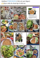 Ở 10 giờ tối tôi đã chuẩn bị xong món gỏi, vui lòng gọi điện trước khi đến tại Quảng Nam