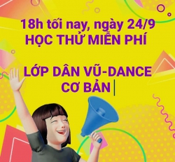 Khai giảng Lớp Dân Vũ-Dance Cơ Bản tối 18h thứ 357 tại Quảng Nam