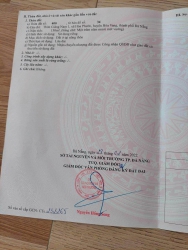 Chính chủ cần bán nhanh lô đất Hòa Phước, Hoà Vang, Đà Nẵng tại Quảng Nam