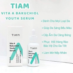 Serum Giúp Cấp ẩm, Giảm Vết Nhăn, Ngừa Lão Hóa Tiam Vita A Bakuchiol Youth tại Quảng Nam