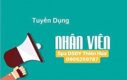 Cần tuyển 02 kỹ thuật viên spa dưỡng sinh tại Quảng Nam