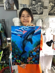 Lớp vẽ ORI Điện Minh chiêu sinh học viên mới tại Quảng Nam