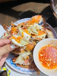 Ghe sángg ni vo được ít ghẹ 3 chấm tại Quảng Nam
