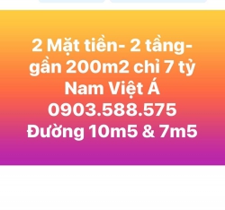 Mặt tiền 2 tầng gần 200m2 giá chỉ 7 tỷ tại Quảng Nam